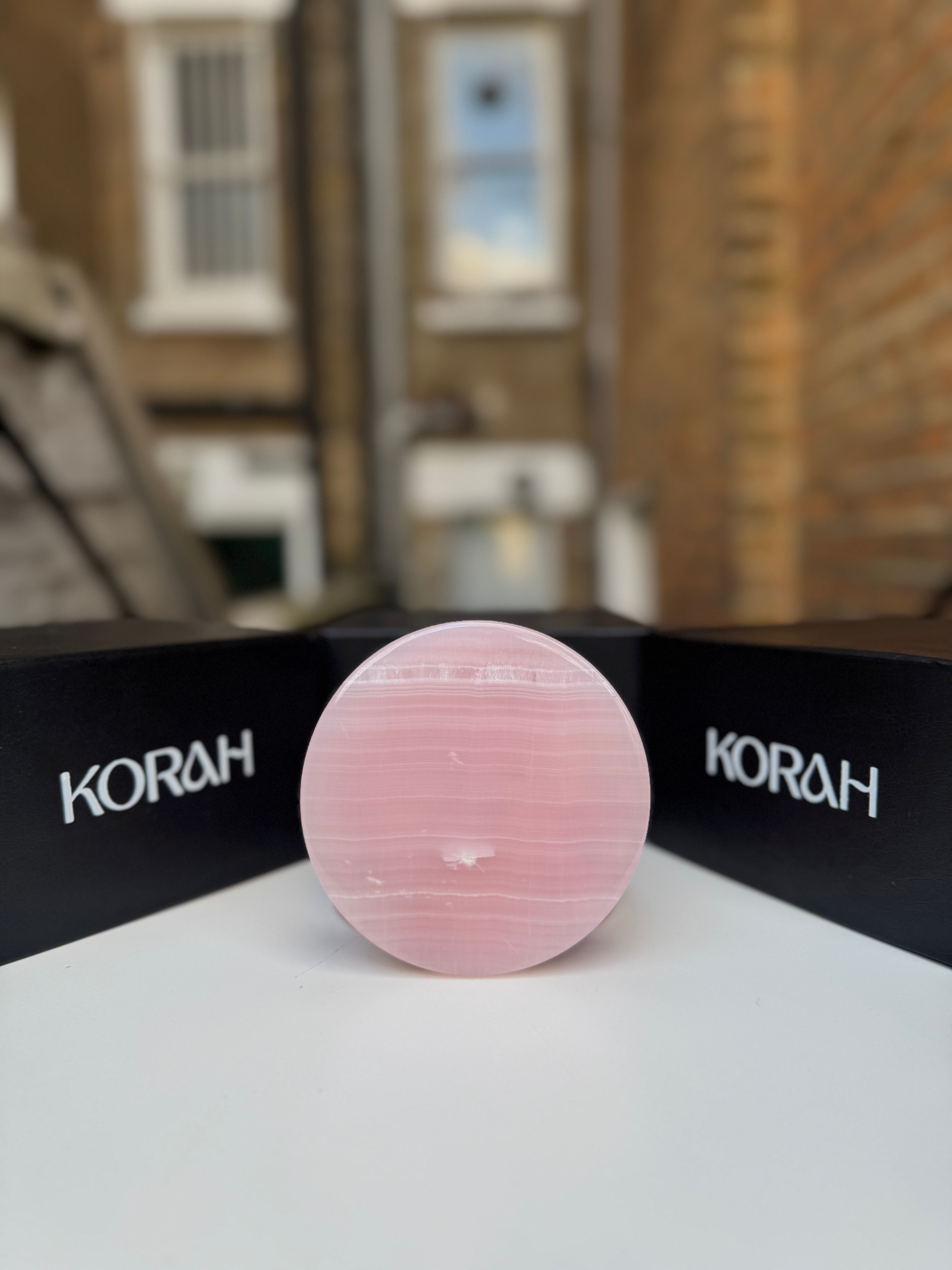 Pink Onyx Coaster