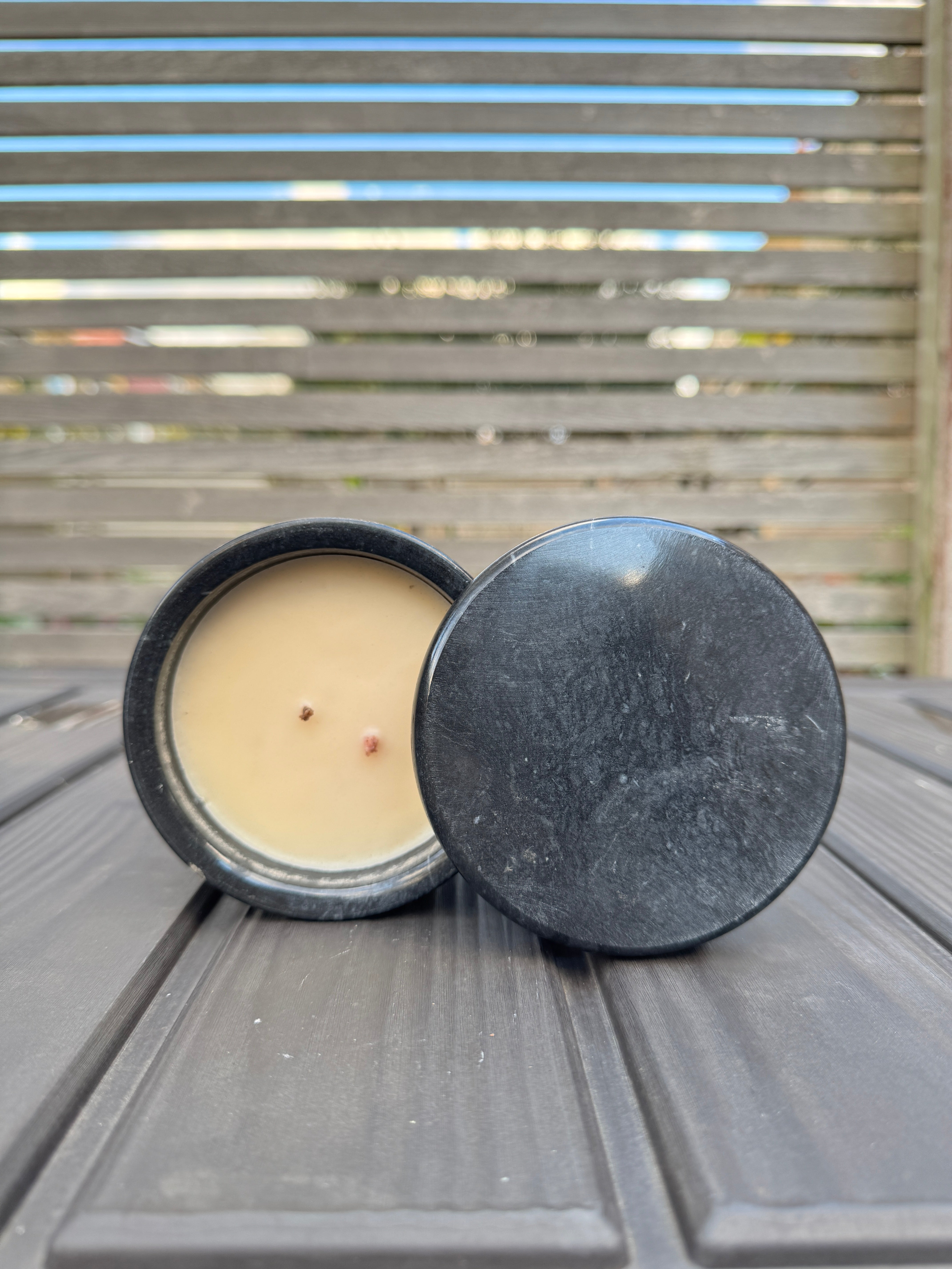 Wild Mulberry Marble Candle