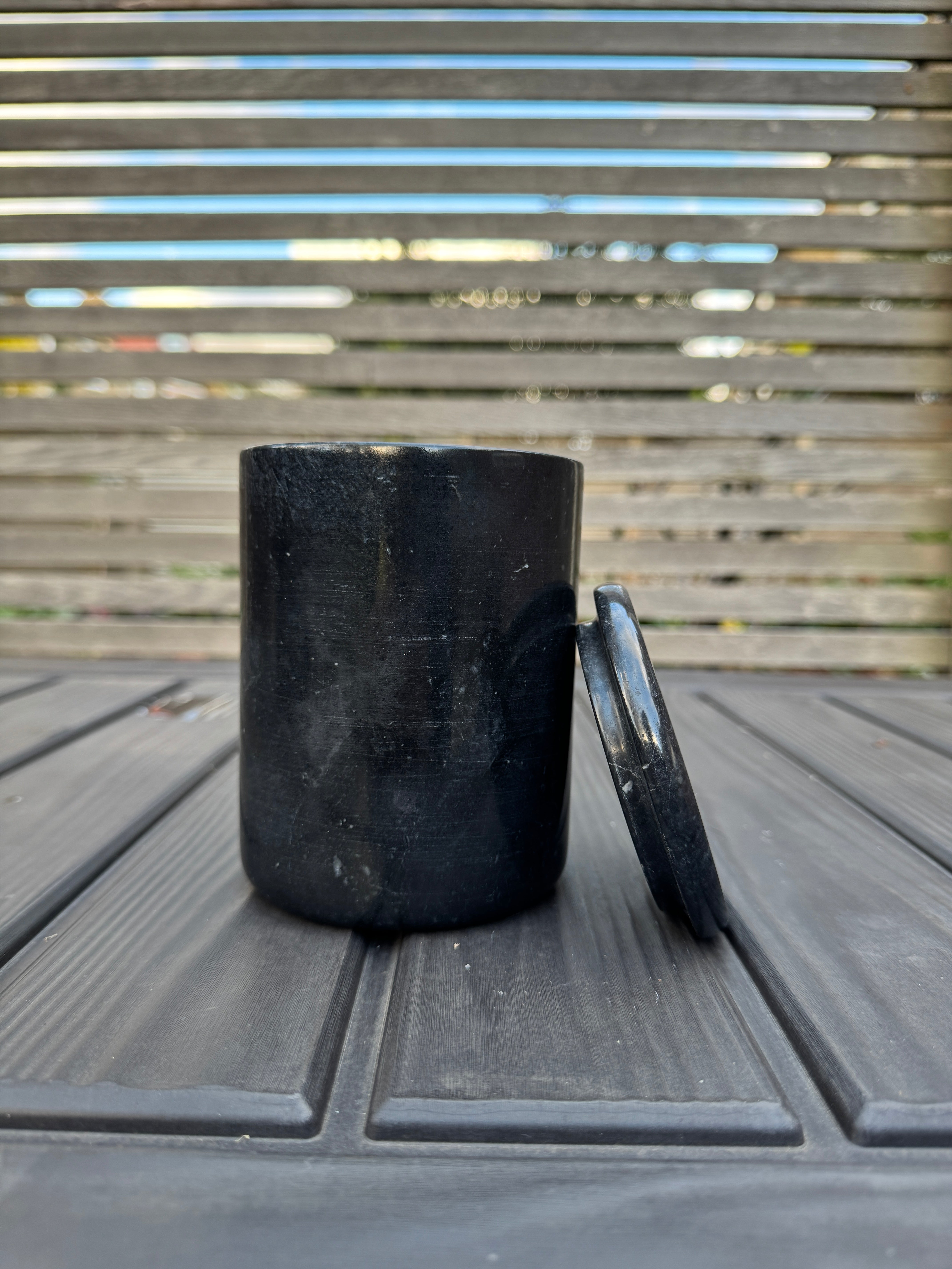 Wild Mulberry Marble Candle