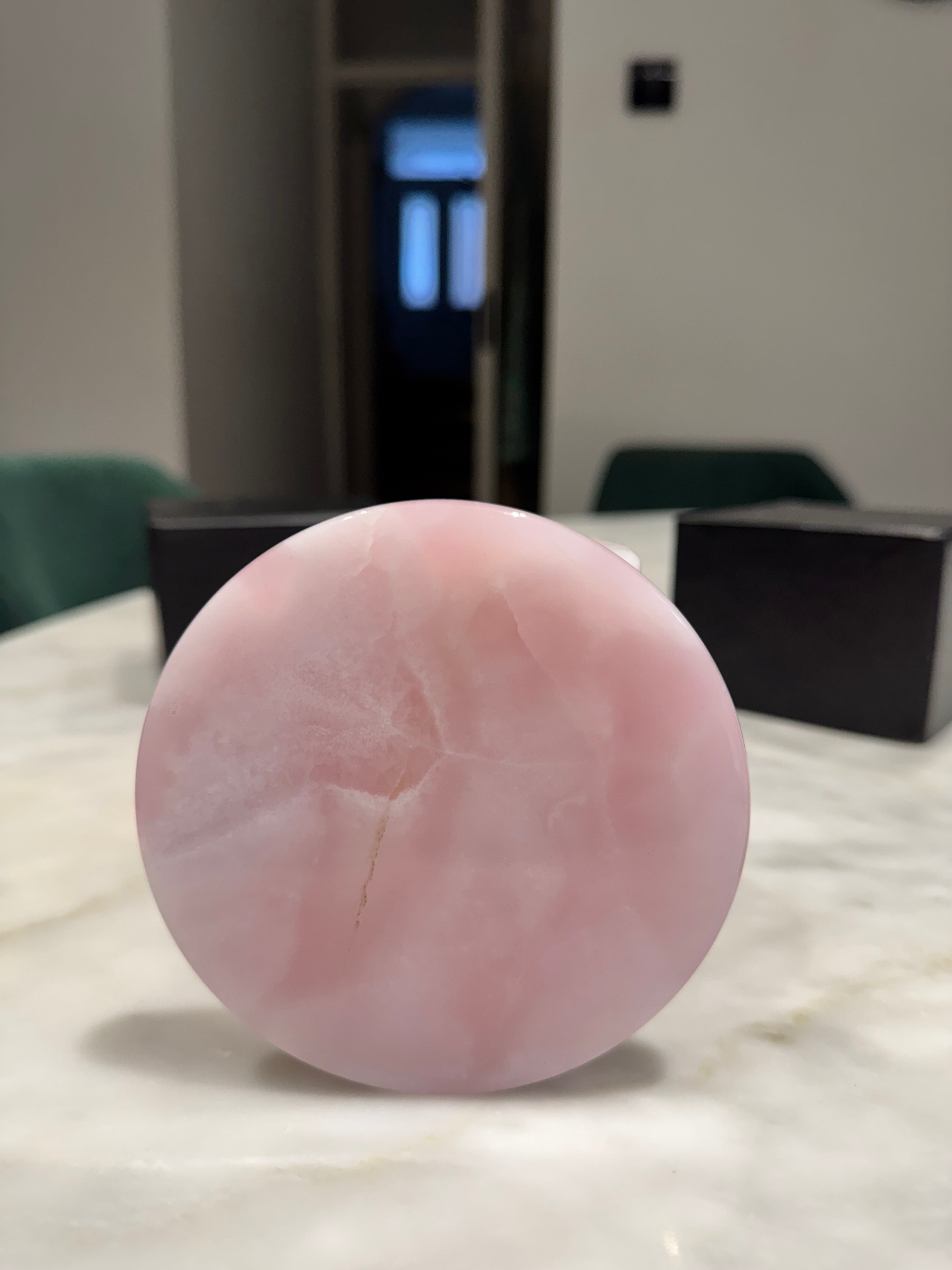 Pink Onyx Coaster