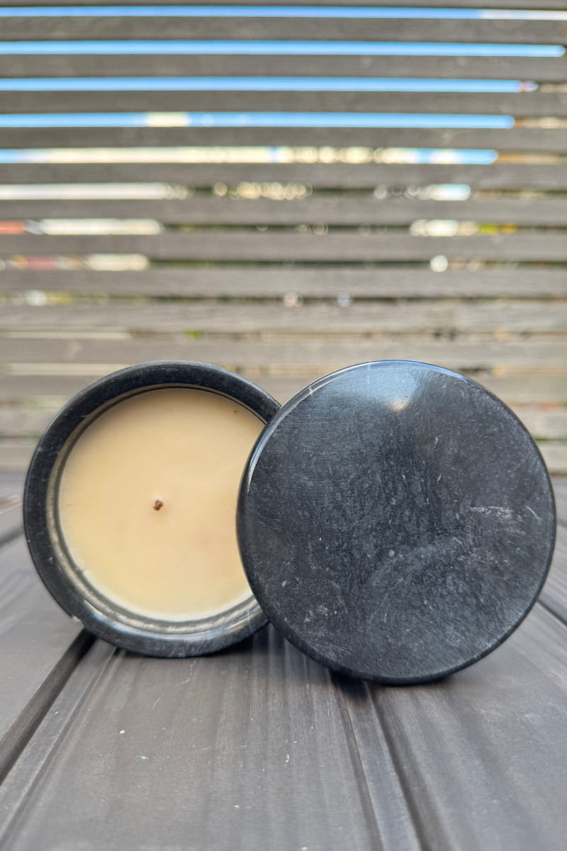 Wild Mulberry Marble Candle