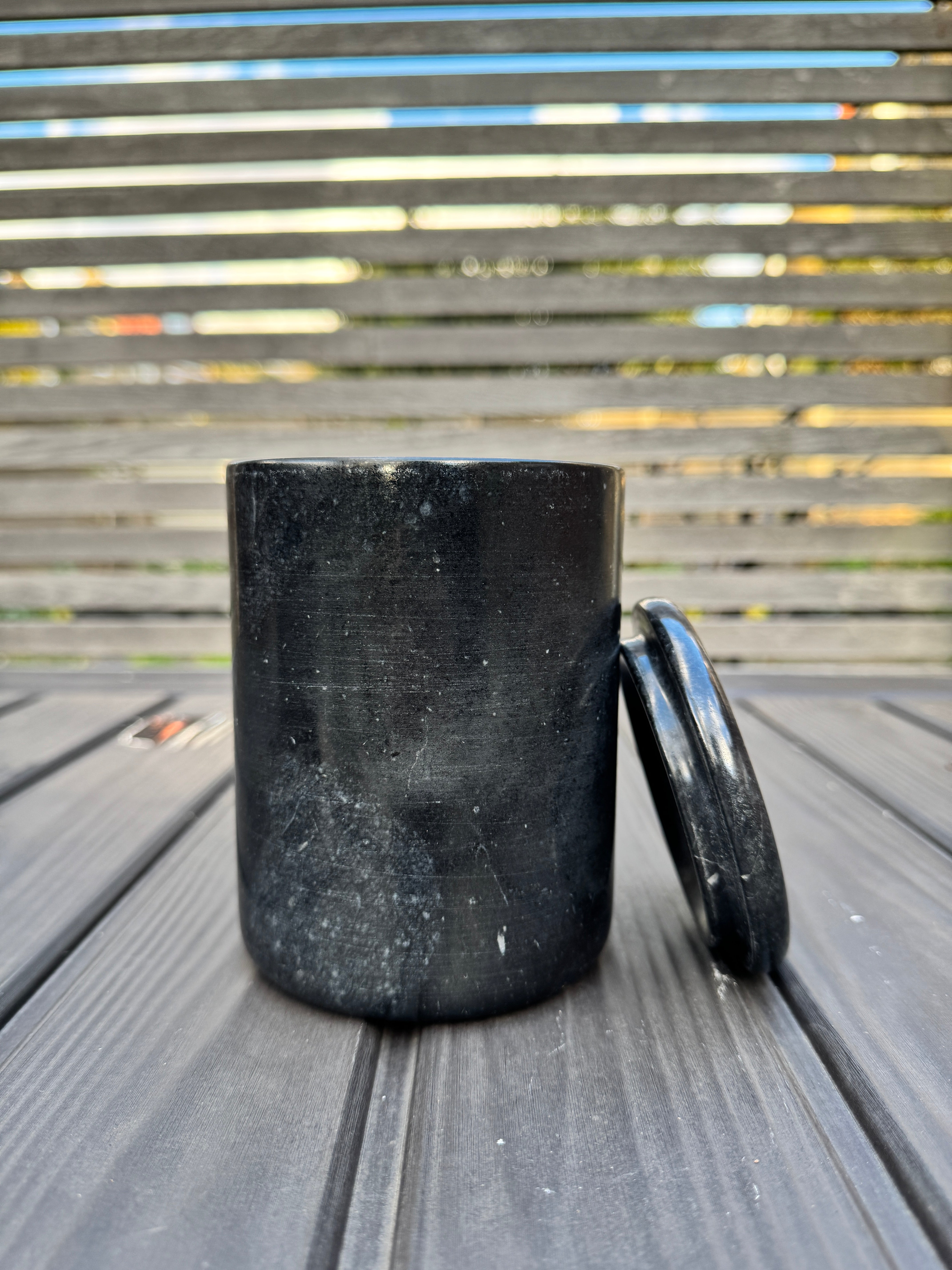 Wild Mulberry Marble Candle