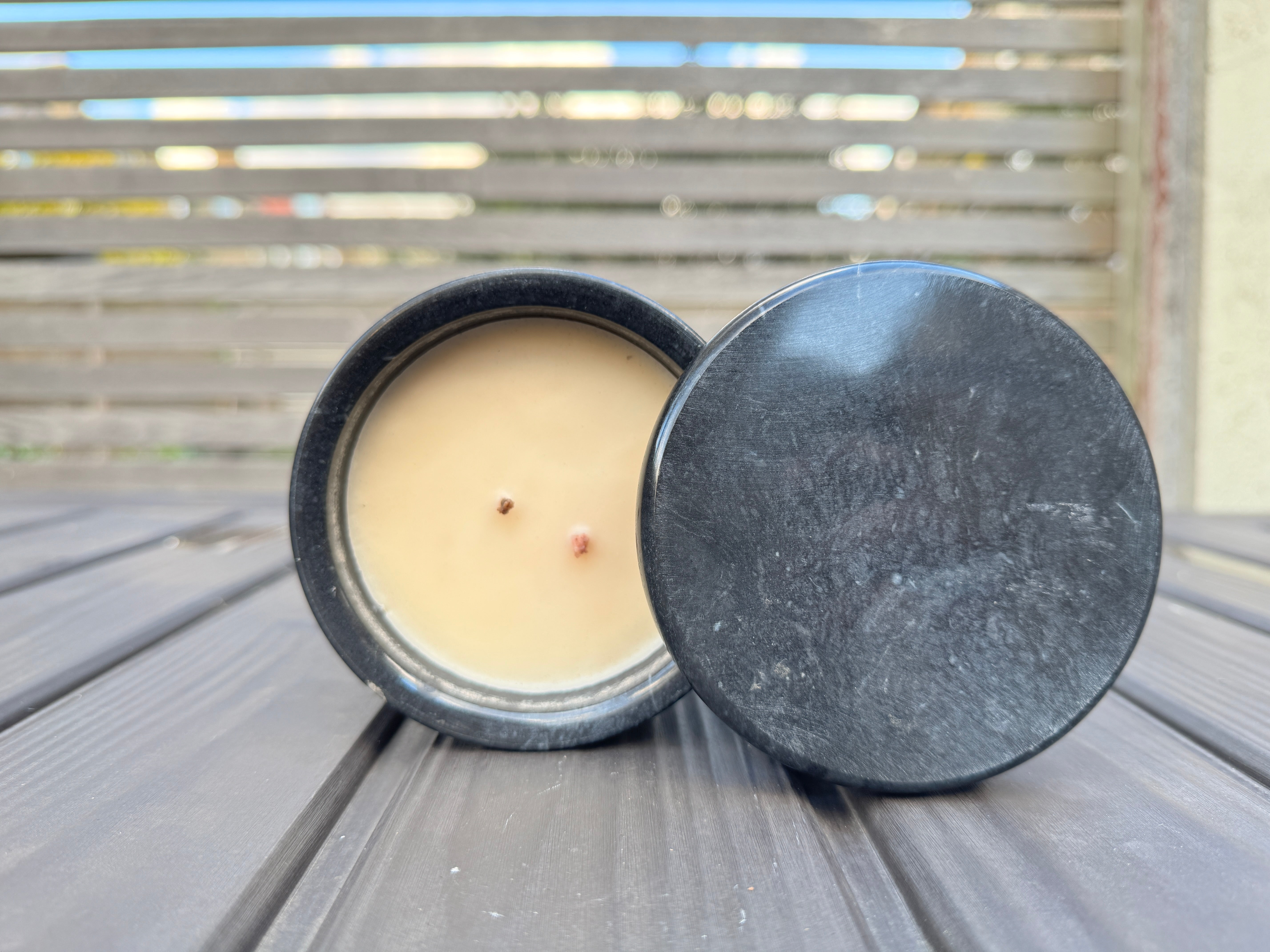 Wild Mulberry Marble Candle